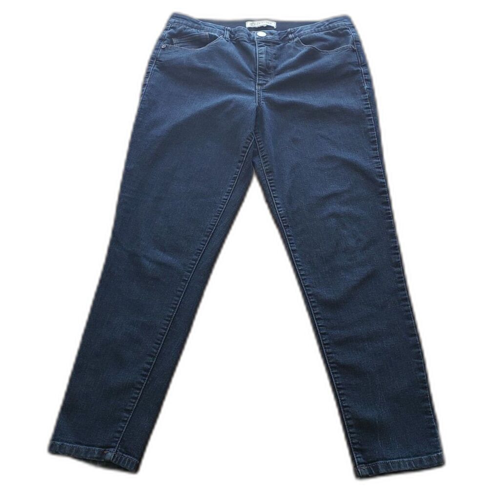 Democracy - "Ab" Solution - Mid Rise Jean - Dark Wash Blue Base Quartz - Size 12 - Picture 2 of 8